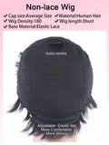 Human Hair Short Pixie Cut Wigs for Women Wear and Go Glueless Wigs Side Bangs 101
