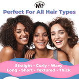 Detangler Hair Brush: Classic Black - Exclusive Ultra-soft IntelliFlex Bristles - Glide Through Tangles With Ease For All Hair Types - For Women, Men, Wet And Dry Hair