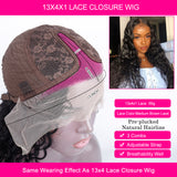 Short Curly Bob Wigs Human Hair 13x1 Lace Front Wigs Curly Wigs Natural Color 180% Density